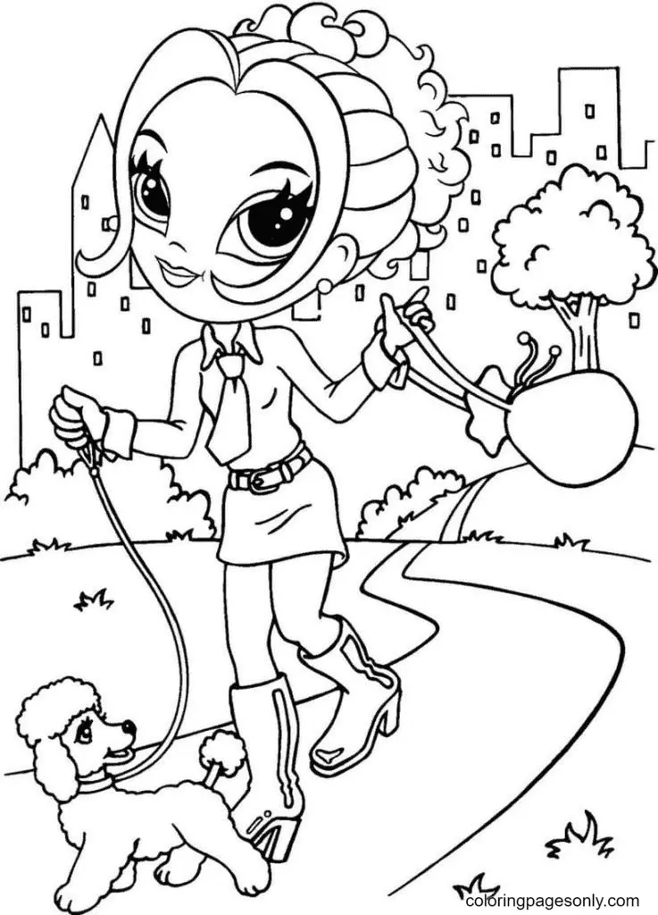 Desenhos de Paginas de Lisa Frank Para Impressao Para Colorir 55