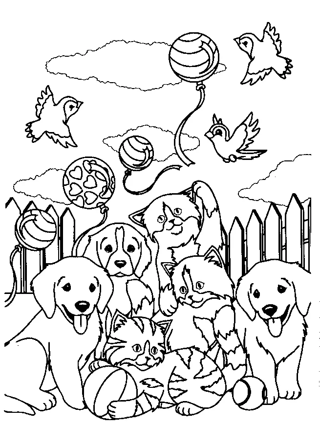 Desenhos de Paginas de Lisa Frank Para Impressao Para Colorir 60