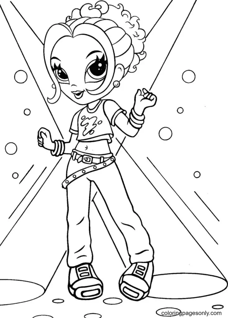 Desenhos de Paginas de Lisa Frank Para Impressao Para Colorir 61