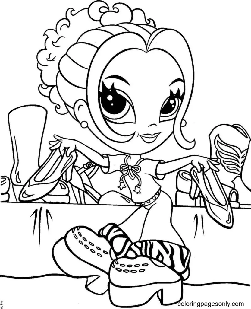 Desenhos de Paginas de Lisa Frank Para Impressao Para Colorir 62