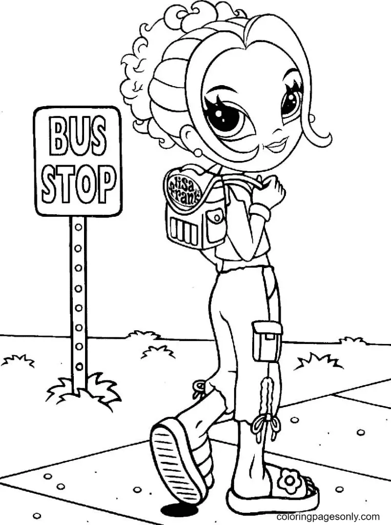 Desenhos de Paginas de Lisa Frank Para Impressao Para Colorir 77