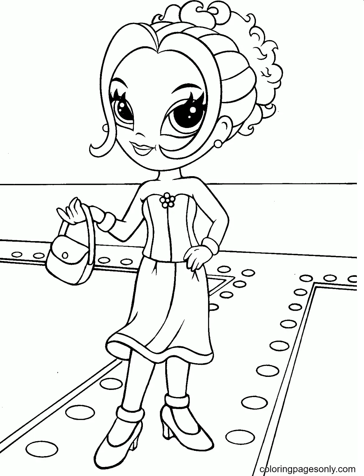 Desenhos de Paginas de Lisa Frank Para Impressao Para Colorir 80
