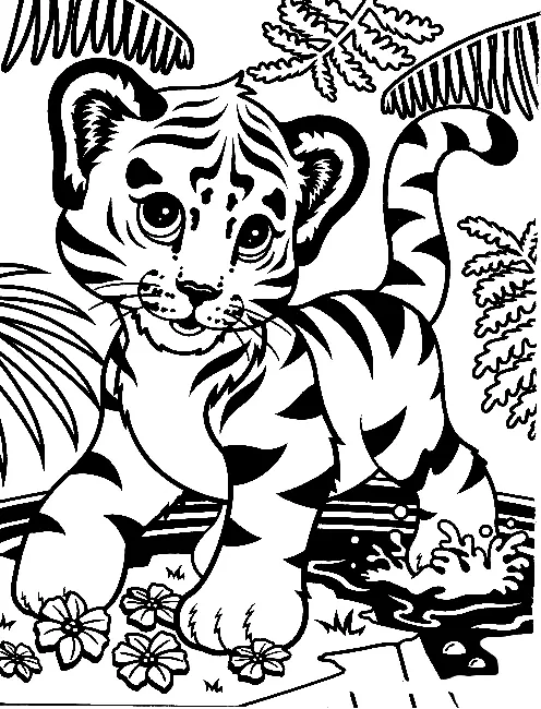 Desenhos de Paginas de Lisa Frank Para Impressao Para Colorir 86