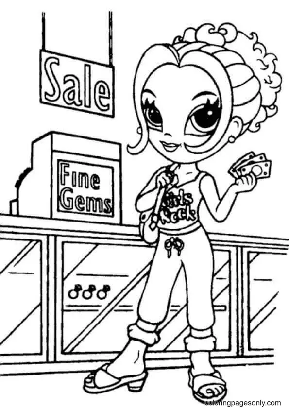 Desenhos de Paginas de Lisa Frank Para Impressao Para Colorir 88