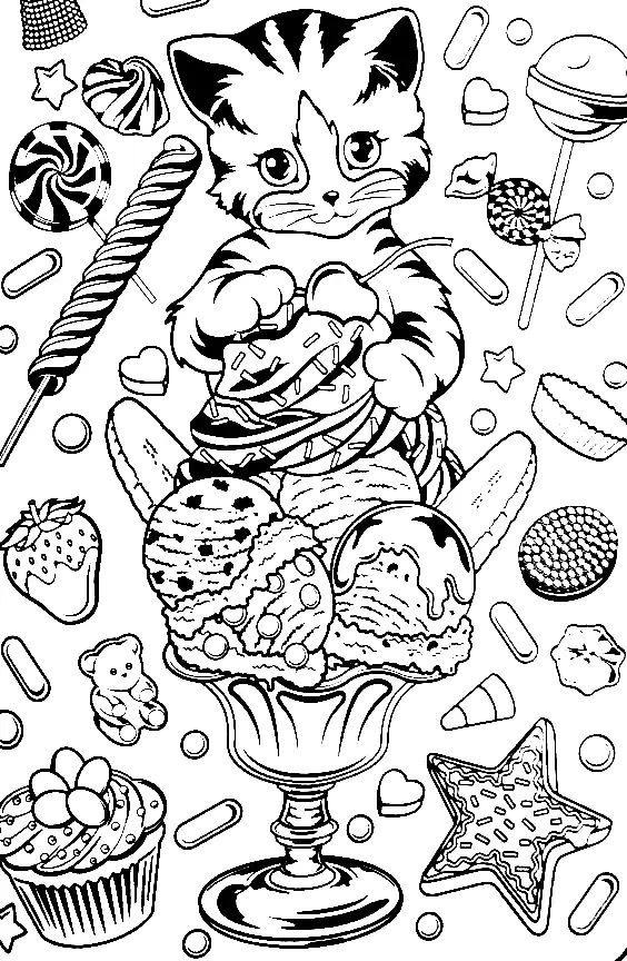 Desenhos de Paginas de Lisa Frank Para Impressao Para Colorir 90