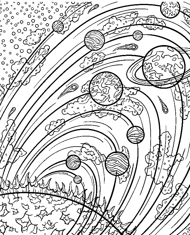 Psicodelicas Para Colorear 15
