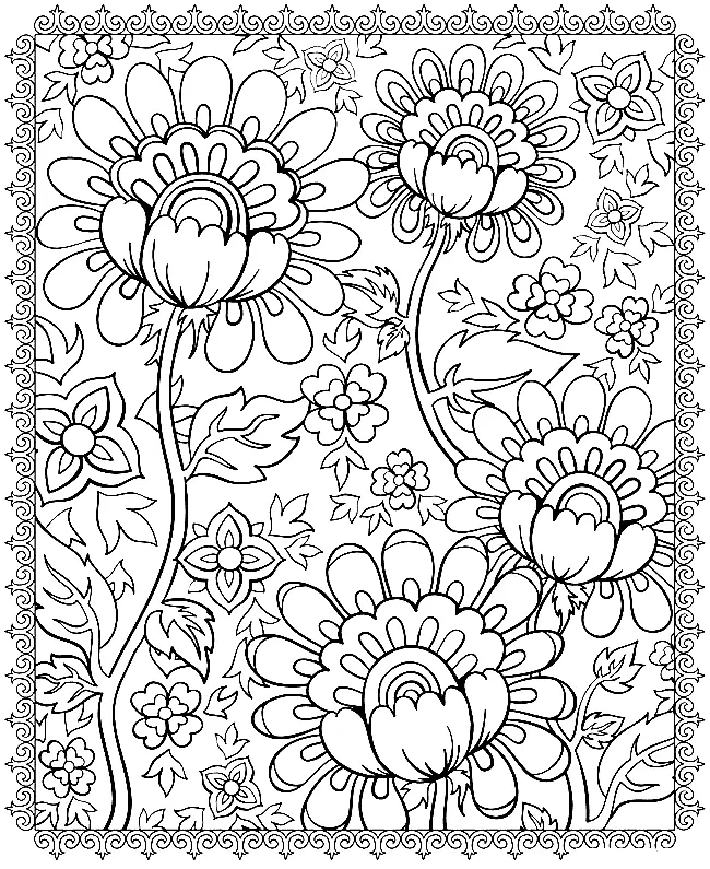 Psicodelicas Para Colorear 17