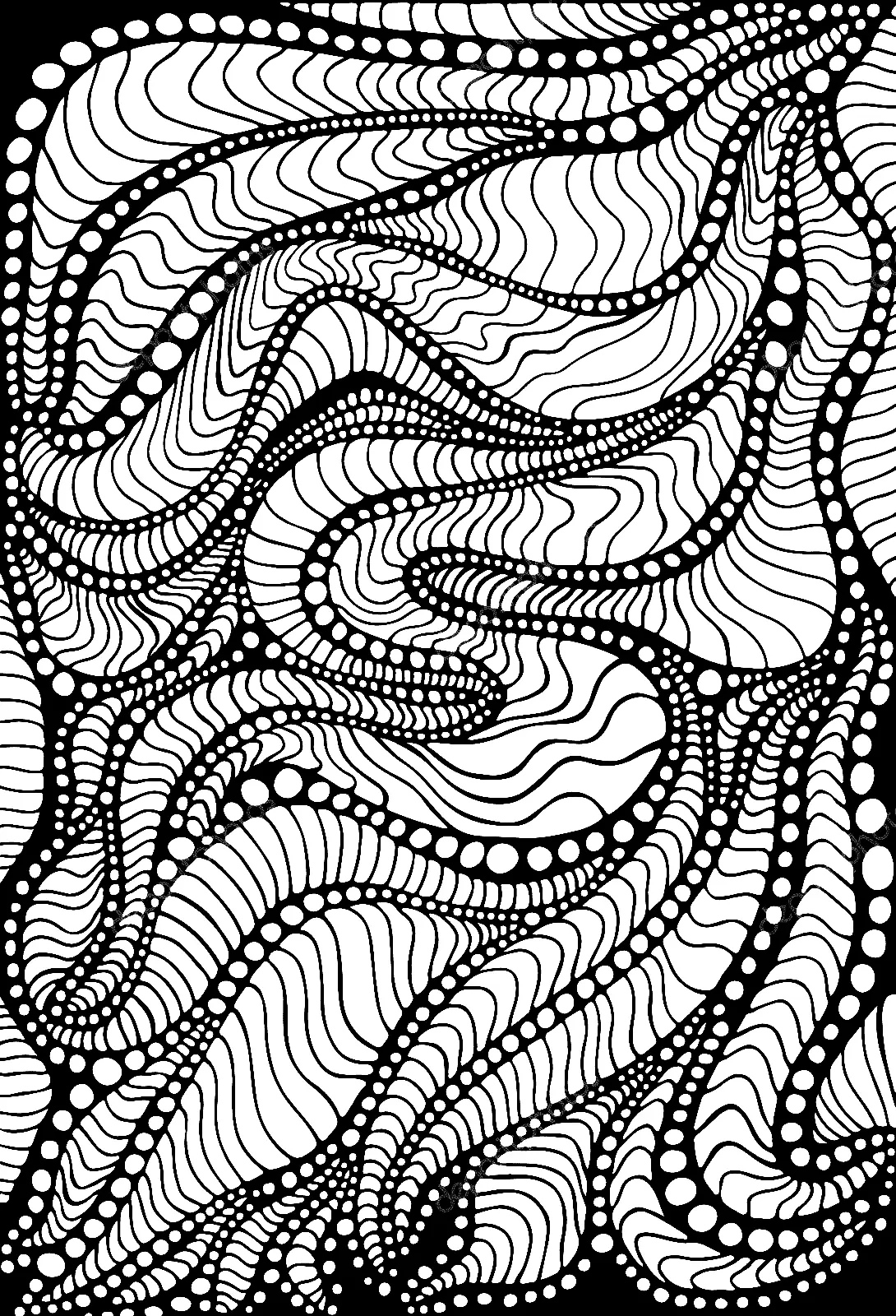 Psicodelicas Para Colorear 28
