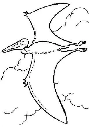 Desenhos de Pterodactilo Para Colorir 11