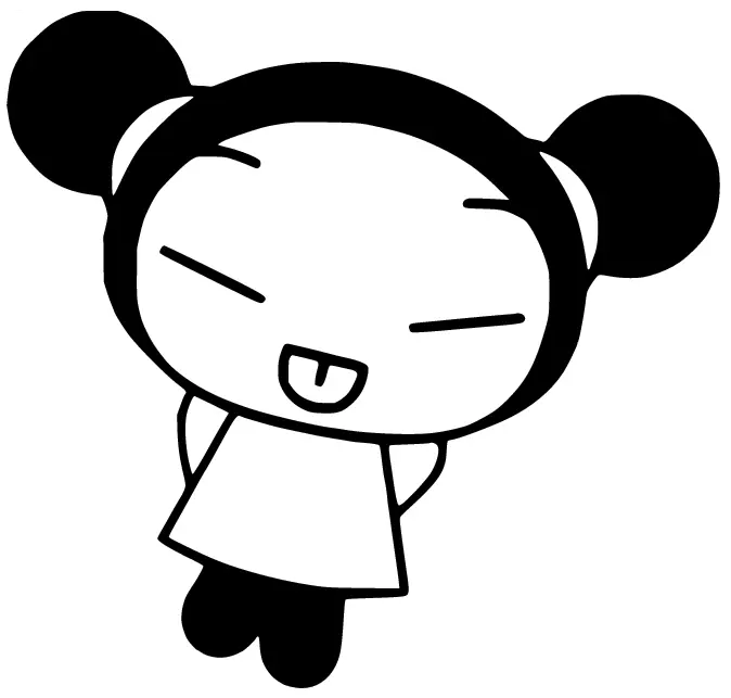 Desenhos de Pucca Para Colorir 13