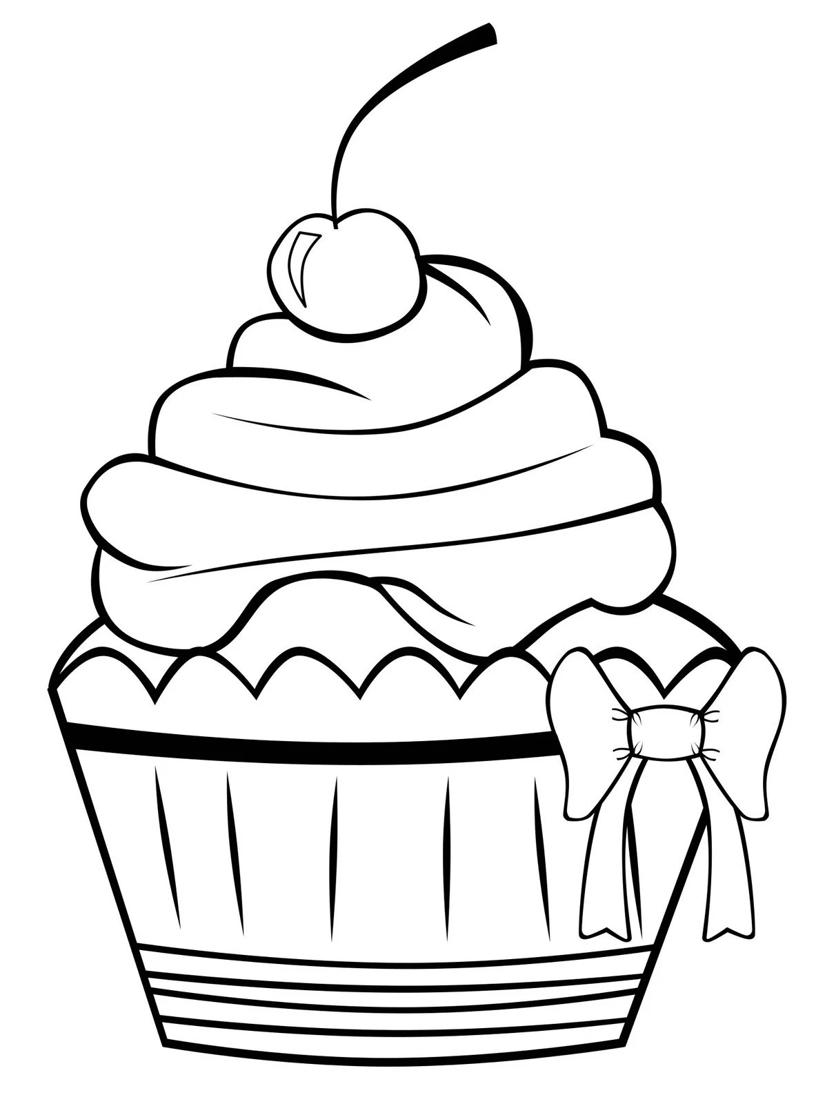 Desenhos de Pudim Para Colorir 16