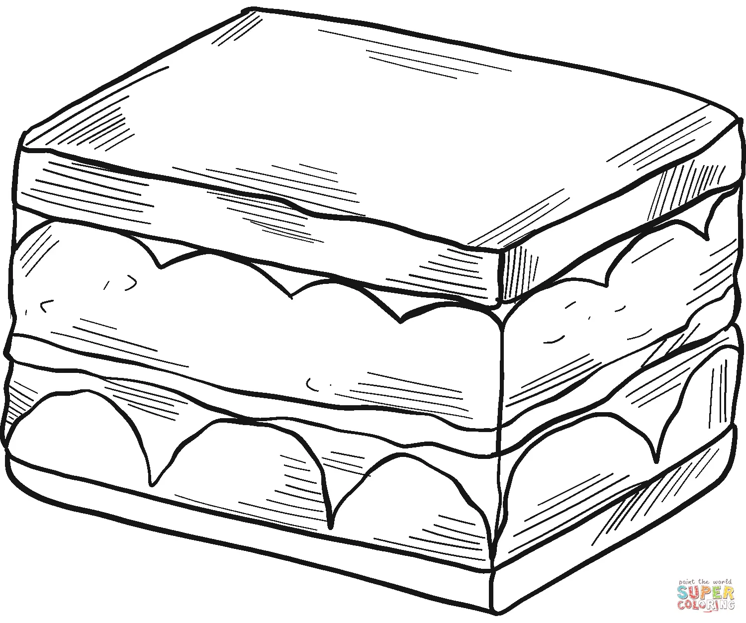 Desenhos de Pudim Para Colorir 17