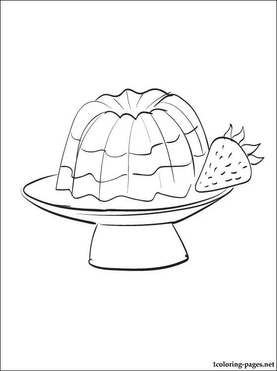 Pudding Ausmalbilder