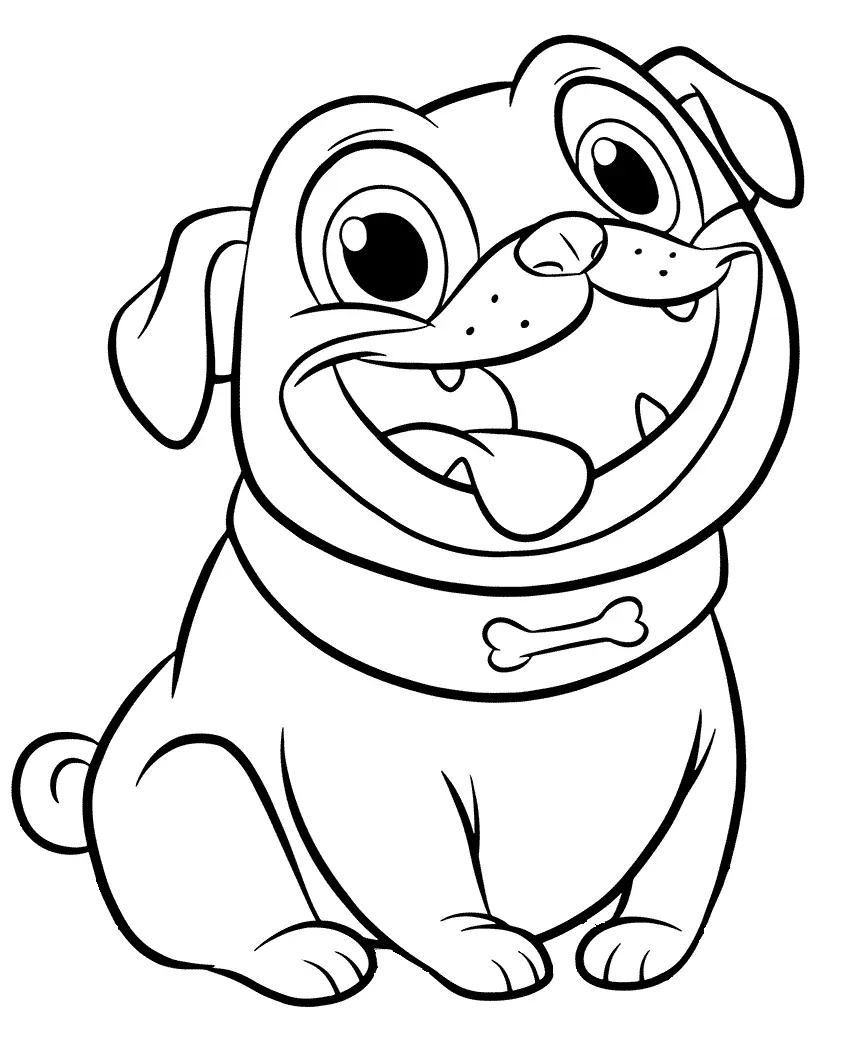 Puppy Dog Pals Coloring Pages 12