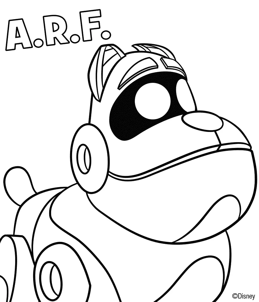 Puppy Dog Pals Coloring Pages 20