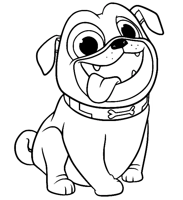 Puppy Dog Pals Coloring Pages 21