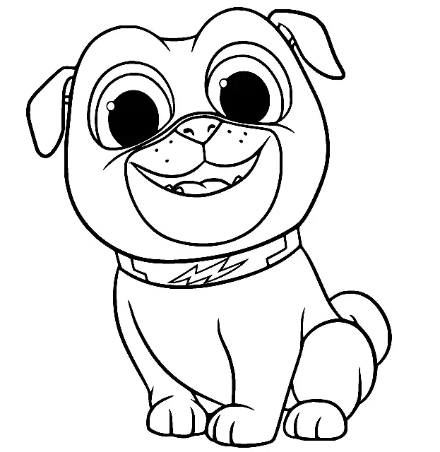 Puppy Dog Pals Coloring Pages 26
