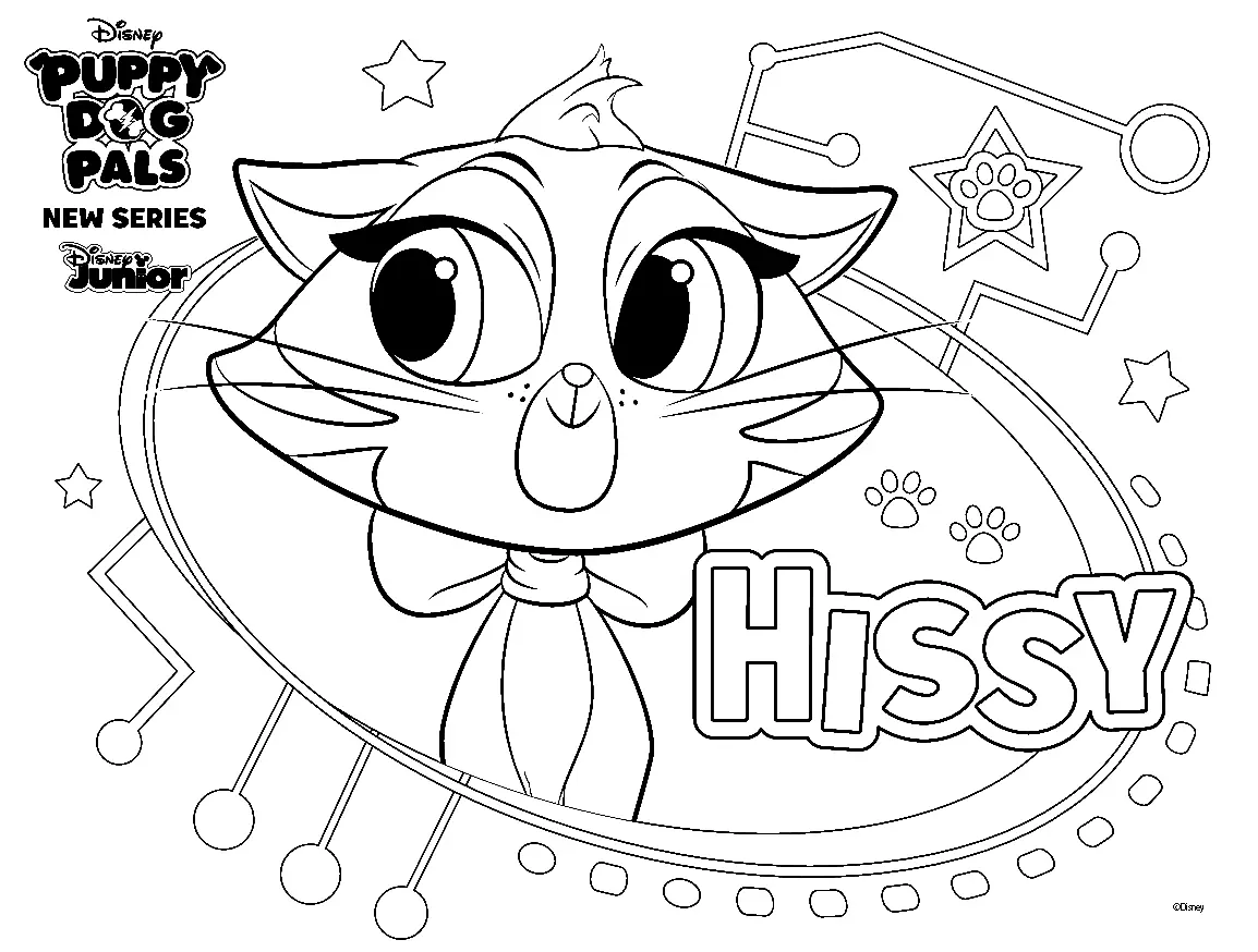 Puppy Dog Pals Coloring Pages 32