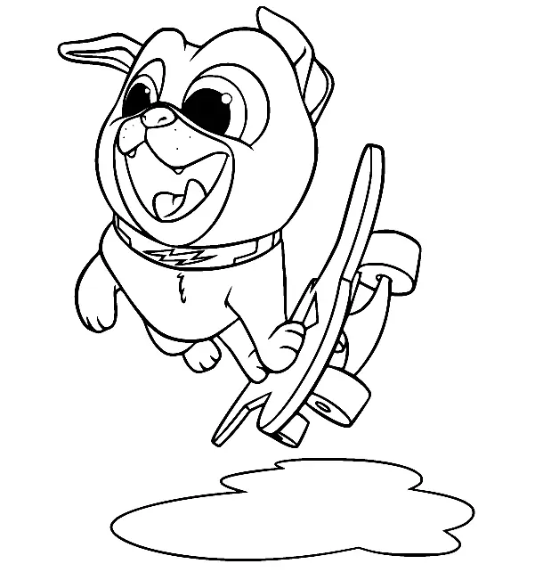 Puppy Dog Pals Coloring Pages 34