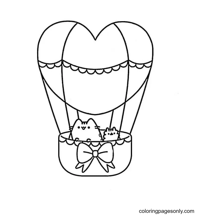 Pusheen Coloring Pages 112