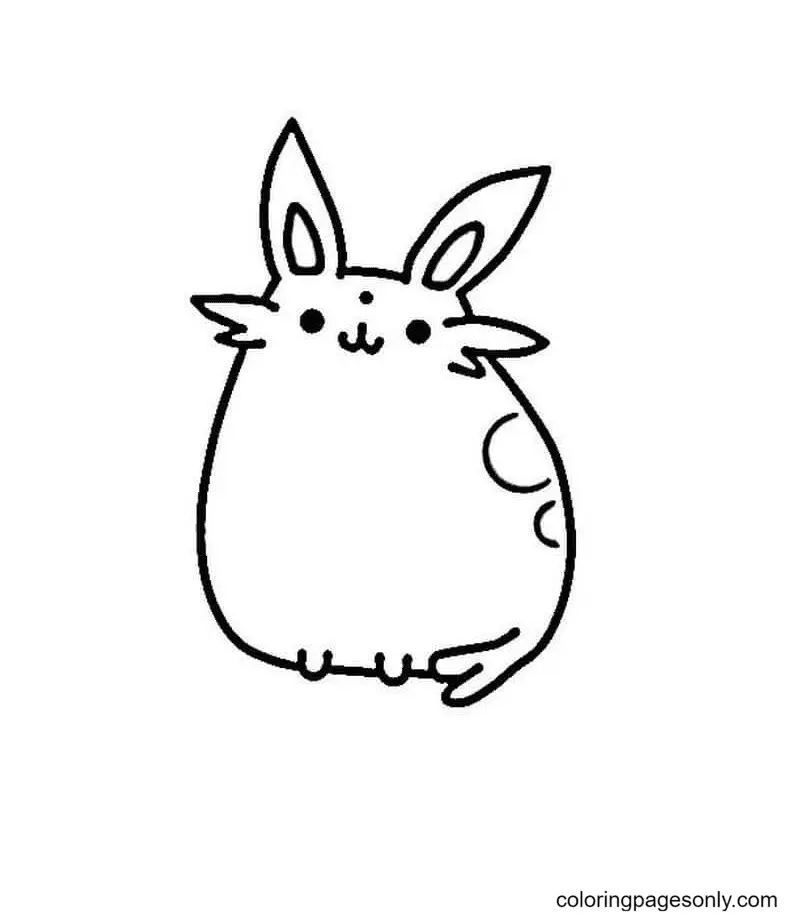 Pusheen Coloring Pages 117