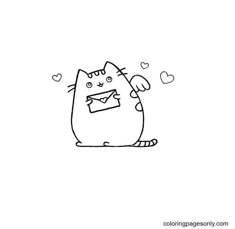 Pusheen Coloring Pages 139
