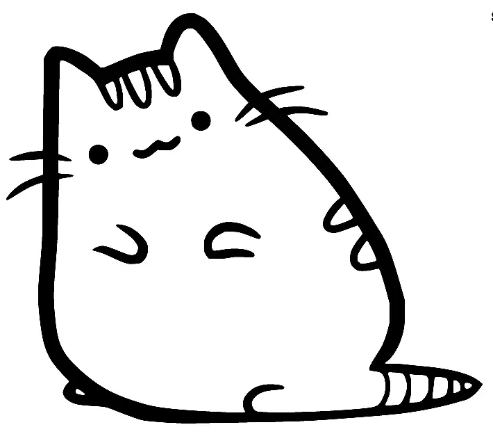 Pusheen Coloring Pages 183