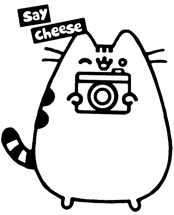 Pusheen Coloring Pages 192