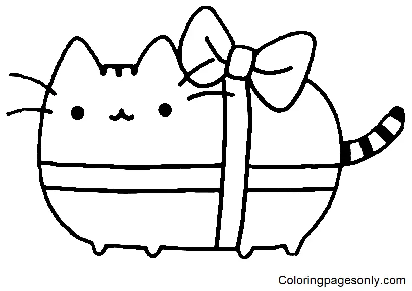 Pusheen Coloring Pages 197