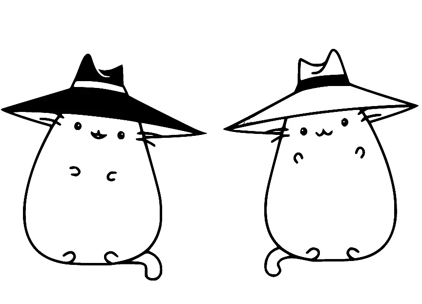 Pusheen Coloring Pages 212