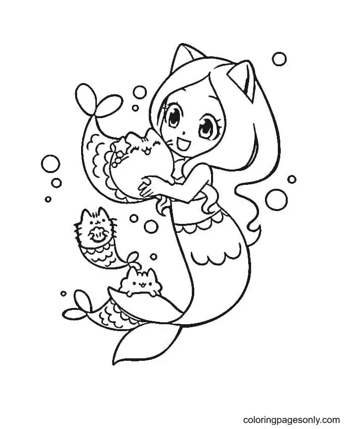 Pusheen Coloring Pages 51