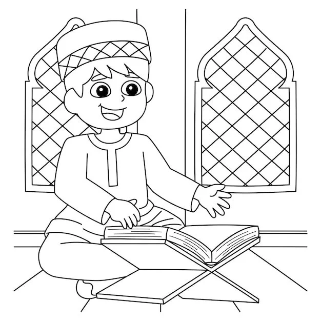 Desenhos de Alcorao Para Colorir 2