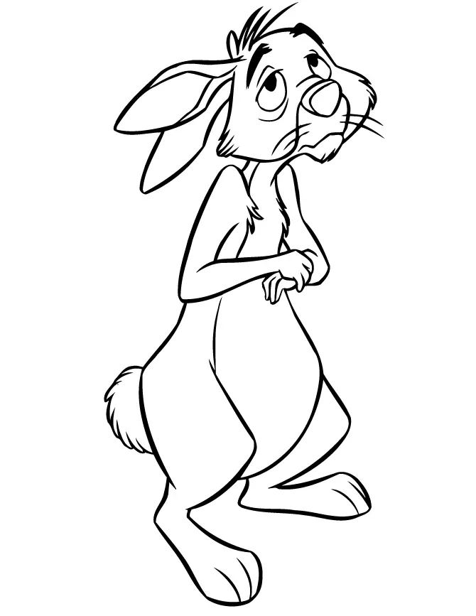 Rabbit Coloring Pages 33