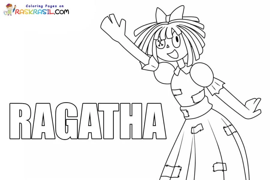 Ragatha Ausmalbilder 1