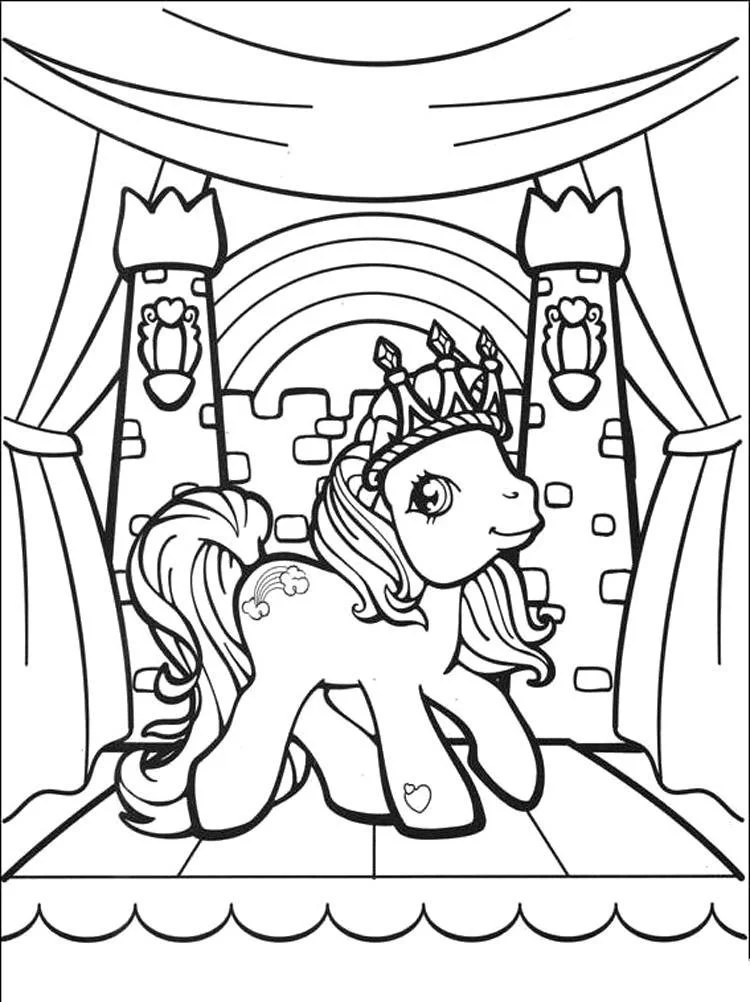 Rainbow Dash Coloring Pages 21