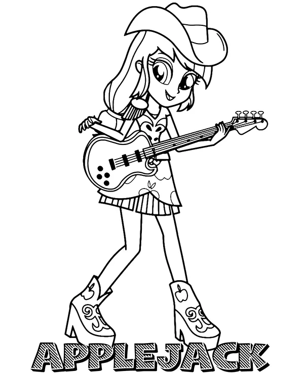 Rainbow Dash Coloring Pages 43