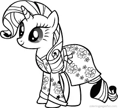 Rainbow Dash Coloring Pages 48