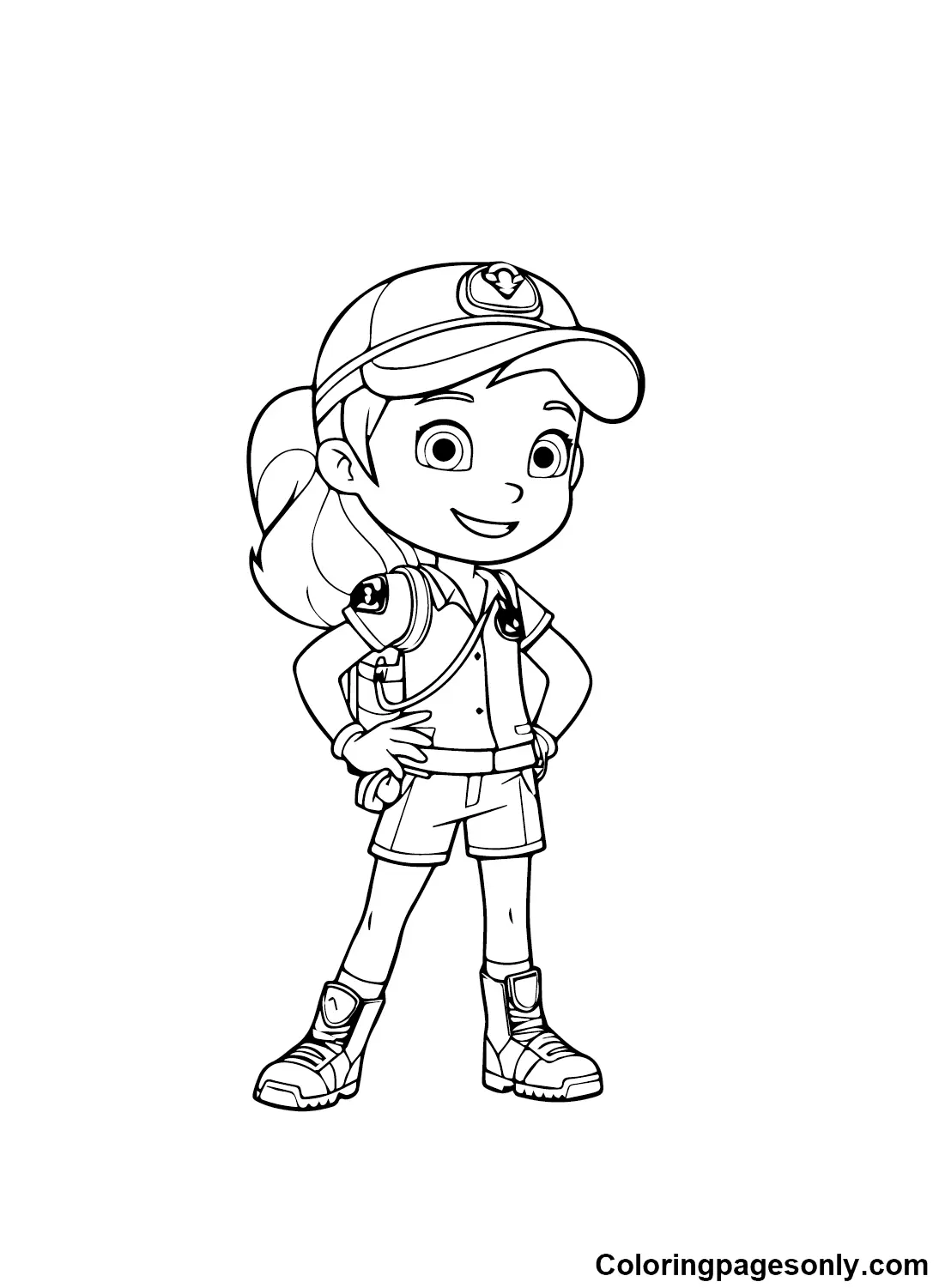 Rainbow Rangers Coloring Pages 10