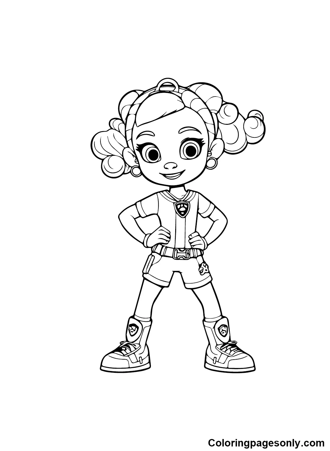 Rainbow Rangers Coloring Pages 15