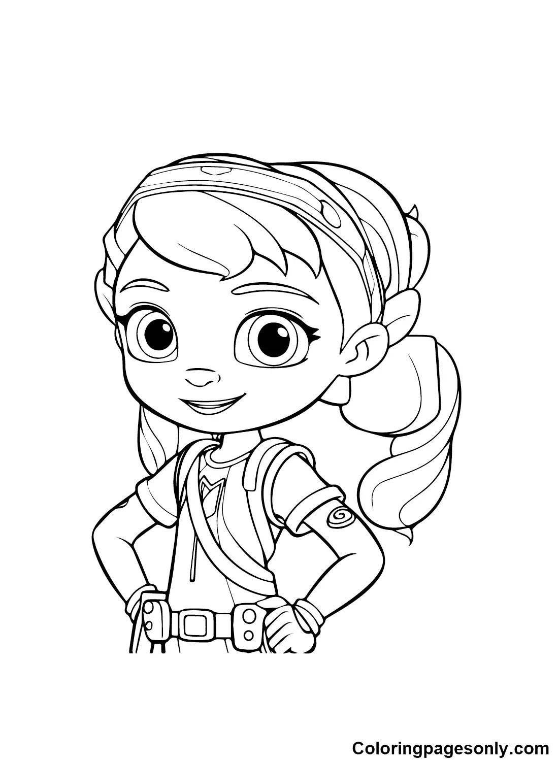 Rainbow Rangers Coloring Pages 18