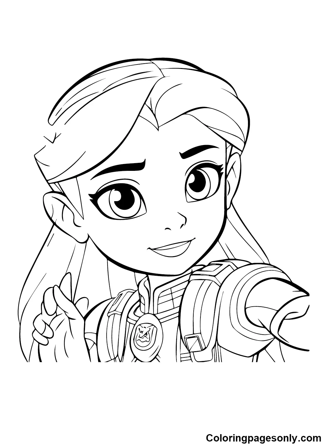 Rainbow Rangers Coloring Pages 22