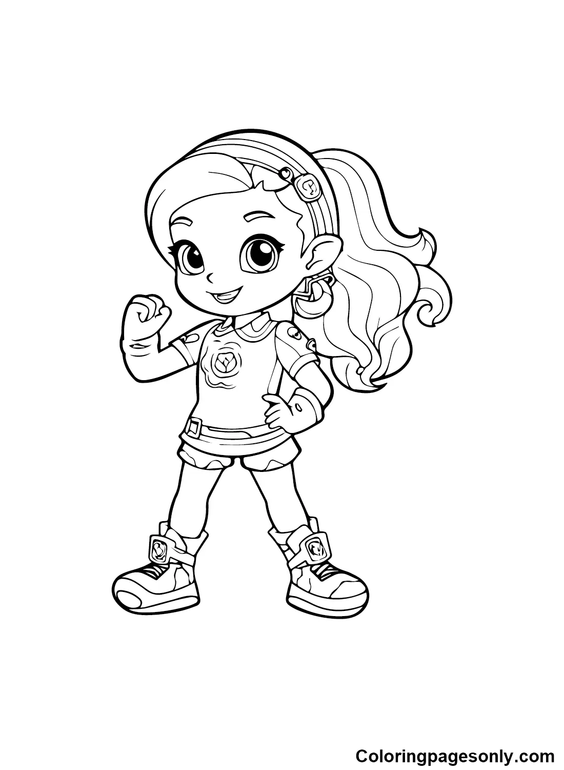 Rainbow Rangers Para Colorear