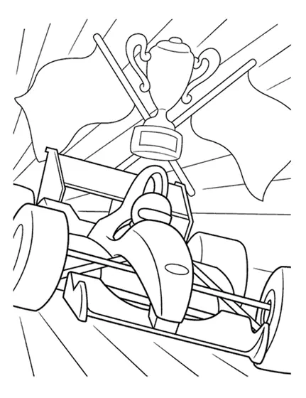Desenhos de Carros de Rally Para Colorir 11