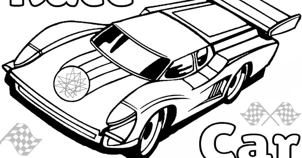 Desenhos de Carros de Rally Para Colorir 21