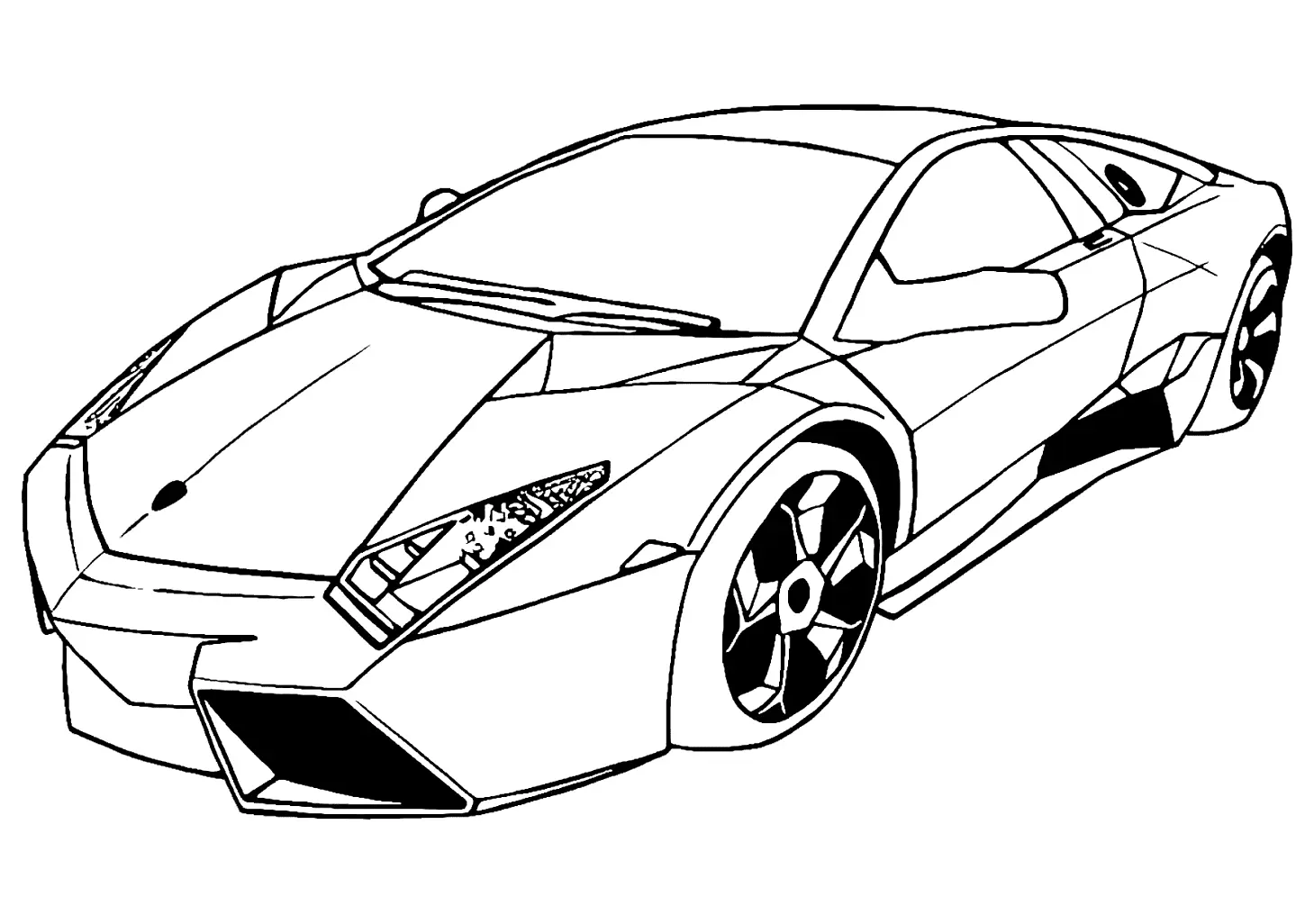 Desenhos de Carros de Rally Para Colorir 25
