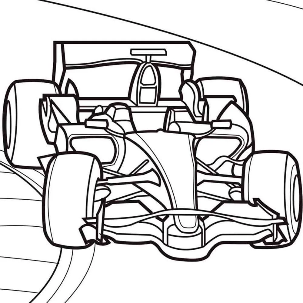 Desenhos de Carros de Rally Para Colorir 32