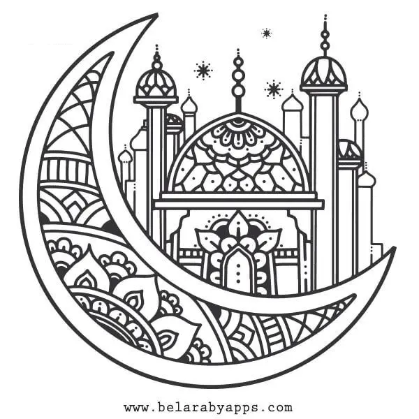 Ramadan Coloring Pages 10