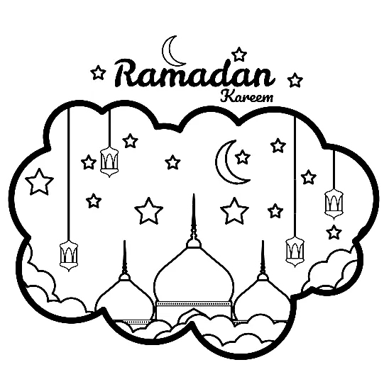 Ramadan Coloring Pages 13