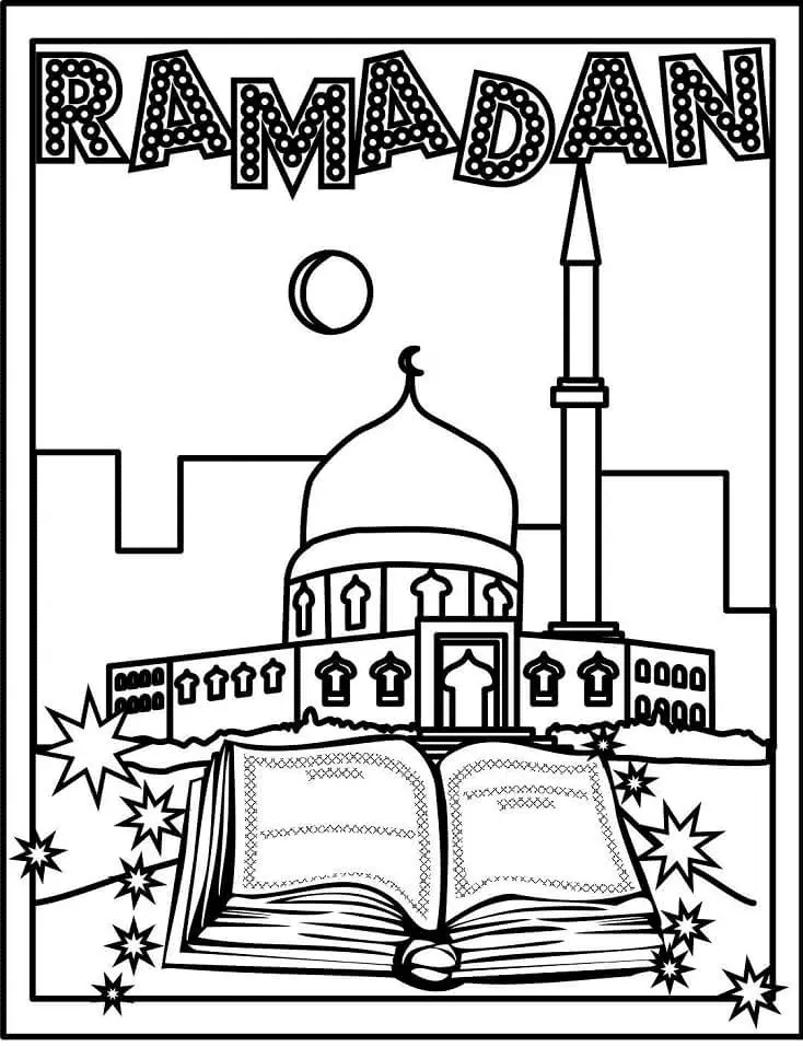 Ramadan Coloring Pages 15
