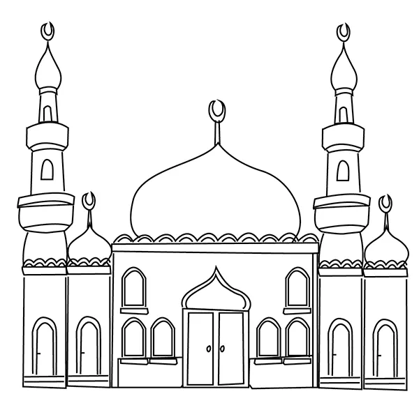 Ramadan Coloring Pages 2